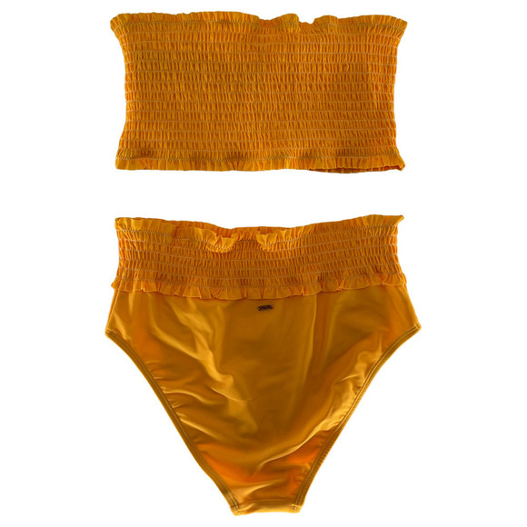 XOXO Smocked Bandeau Bikini Size M - Picture 4 of 5